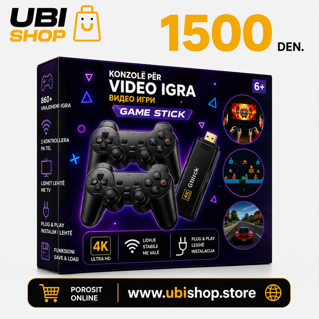 GAME STICK CONSOLE