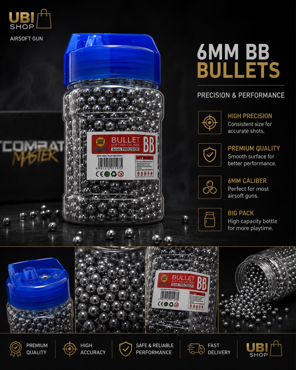 BULLETS 6MM BB